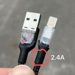 Cáp sạc Iphone chính hãng Itel bọc dù siêu bền ( A to L )