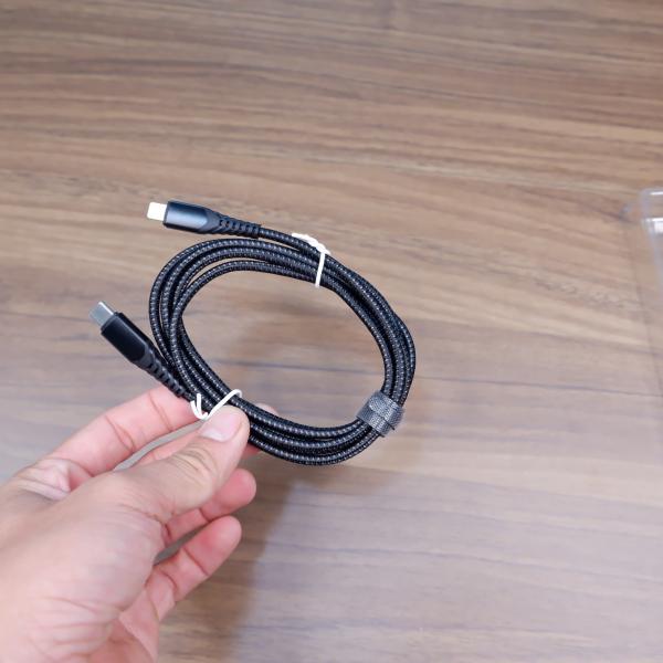 Cáp sạc nhanh C to L 1.5m bọc dù cước siêu bền Drapow CZ10