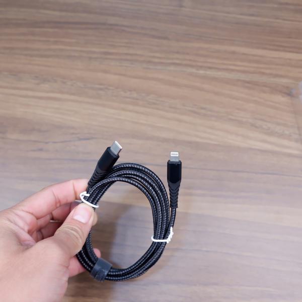 Cáp sạc nhanh C to L 1.5m bọc dù cước siêu bền Drapow CZ10